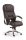 FO87 sötétbarna bőr irodai szék