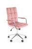 GO36 rózsaszín forgós ifjúsági szék