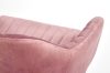 FR98 rózsaszín bársony ifjúsági fotel