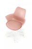 GA10 rózsaszín forgós ifjúsági fotel