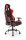 DR5 irodai szék, piros / fekete, deréktámasszal