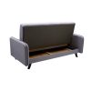 Primo szürke ágyazható kanapé ágyneműtartóval 206x107x100 cm