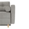 Aurelia ágyazható szürke kanapé ágyneműtartóval 216x100x93 cm