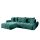 Beld Roh univerzális ülőgarnitúra, smaragd 280x180x83 cm